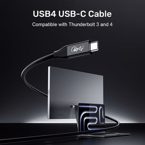 UNITEK USB-C 4.0 PD 100W 40 GBPS 8K 2M kabelis