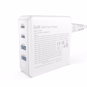 Зарядное устройство Dudao "A100EU" белое 100W (2xPD 2xQC3.0)