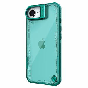 Nillkin Iceblade Prop viedtālruņa apvalks ar statīvu iPhone 16e - zaļš