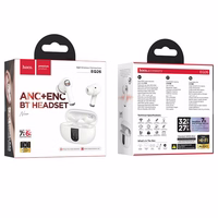 HOCO bezvadu austiņas bluetooth TWS ANC ENC EQ26 baltas
