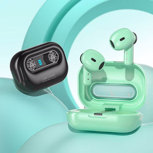 WEKOME VA06 Vanguard Series Bluetooth 5.2 TWS bezvadu austiņas ar uzlādes futrāli, zaļas