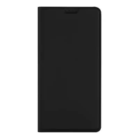 Dux Ducis Skin Pro viedtālruņa apvalks Xiaomi Poco X6 Pro 5G / Redmi K70E ar atloku un karšu nodalījumu - melns