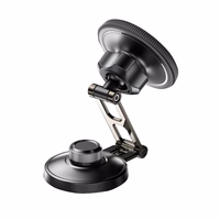 FORCELL F-GRIP IronSecure magnētiskais auto turētājs priekšējā stiklā un panelī, saderīgs ar MagSafe, melns