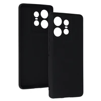 Aizmugurējais apvalks MATT Motorola Edge 50 Pro 5G melns