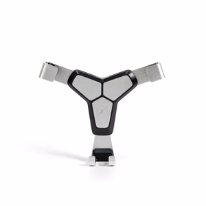 MAXXIMUS IRON auto turētājs melns/sudraba, gravitācijas / ventilācijas režģim