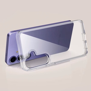 Гибридный чехол Tech-Protect FlexAir для Samsung Galaxy S25 Edge - прозрачный
