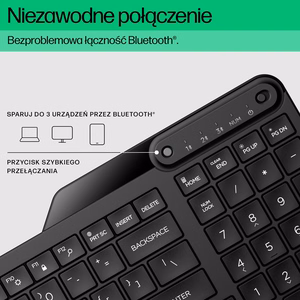 HP 460 daudzierīču Bluetooth tastatūra
