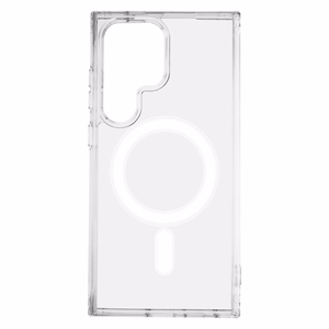 Anti Shock 1,5 mm Magnētiskais viedtālruņa apvalks Samsung Galaxy S24 Ultra caurspīdīgs liels caurums