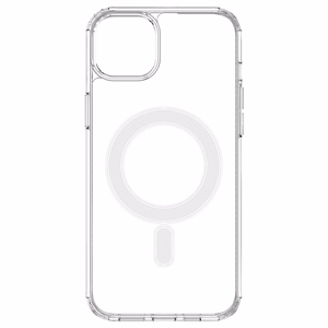 MagSafe iPhone 15 Plus Caurspīdīgs magnētiskais apvalks - caurspīdīgs