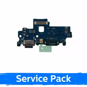 Uzlādes porta savienotājs saderīgs ar Samsung A366 A36 5G ar flex / Plata (Service Pack)