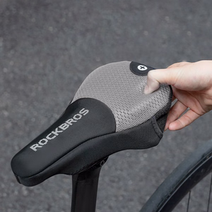 Rockbros velosipēda sēdekļa spilvena pārvalks, izmērs L - pelēka