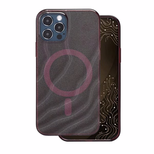 „Tecto Shield Desert Mag“ vāciņš modelim iPhone 12 / 12 Pro 6,1", sarkankoka krāsā