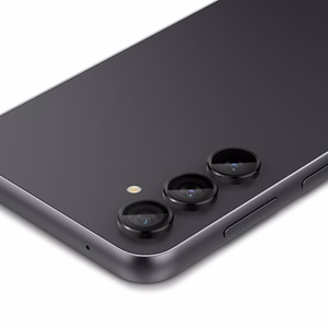 Spigen Glas.tR EZ Fit Optik aizsargstikls kamerai Samsung Galaxy S23 FE - melns, 2 gab.