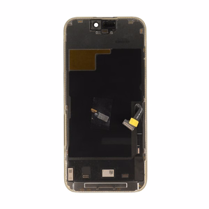 Mecanico Soft OLED ekrāns Incell iPhone 15 Pro ar rāmi (Support IC Transplant) - melns