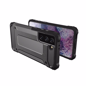Hybrid Armor viedtālruņa apvalks Samsung Galaxy S23+ bruņu hibrīda apvalks zils