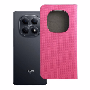 SENSITIVE grāmatiņas maciņš XIAOMI Redmi Note 15 PRO 5G rozā