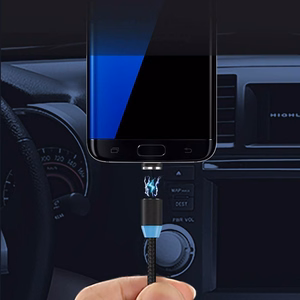 Spraudņa adapteris magnētiskajam USB kabelim Lightning sudraba