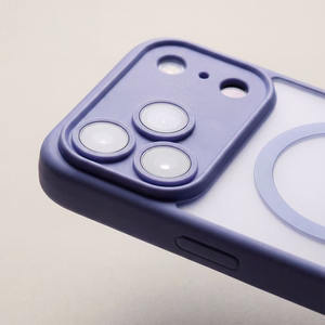 Mag Matt case for iPhone 16 Pro 6,3" light blue camera protection