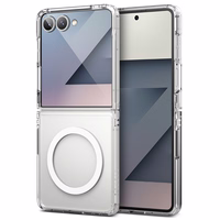 Ringke Fusion magnētiskais MagSafe viedtālruņa apvalks Samsung Galaxy Z Flip 7 - caurspīdīgs