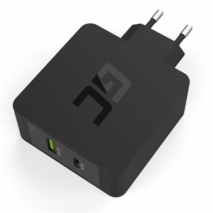 Green Cell CHAR10 mobilās ierīces lādētājs melns iekštelpu