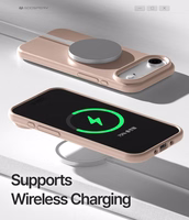 Korpuss Mercury Pure Magsafe Silicon Apple iPhone Air rozā smilšu korpuss