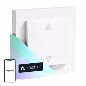 Meross MRS105MA-EU WiFi viedais rullo žalūziju slēdzis (Matter)