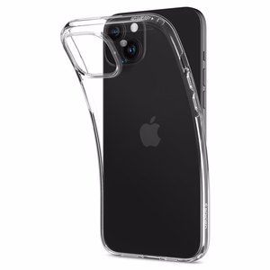 Spigen Crystal Flex viedtālruņa apvalks iPhone 15 Plus - caurspīdīgs
