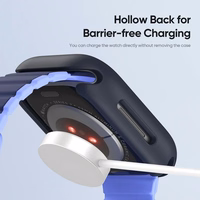 DUX DUCIS apvalks BAMO Apple Watch 10 sērijai 46 mm tumši zils