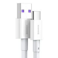 Baseus kabelis Superior USB - USB-C 1,0 m balts 66W