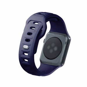 3mk silikona siksniņa Apple Watch, 38/40/41/42 mm, okeāna zils, mazais izmērs