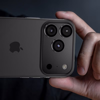 Benks Grūdinātais stikls DR Sapphire Objektīva aizsargstikls kamerai Iphone 17 Air (1 gab.) melns