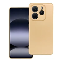 METALLIC viedtālruņa apvalks XIAOMI Redmi NOTE 14 5G zelta