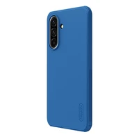 Nillkin Super Frosted Shield Pro viedtālruņa apvalks Samsung Galaxy A36 5G - zils