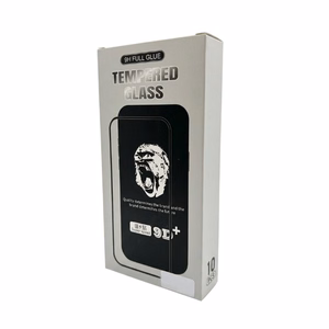 9D Gorilla rūdītais aizsargstikls Apple iPhone 15 Pro, melns (10 gab. komplekts)