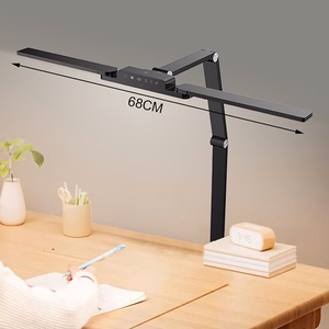 Wozinsky WLM-800 virs monitora uzstādāma galda lampa ar tālvadības pulti, melna