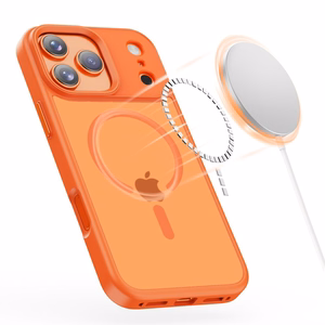 Tech-Protect MagMat MagSafe Чехол для iPhone 17 Pro Max - оранжевый