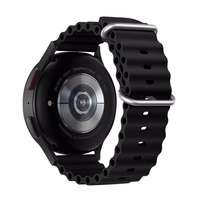 FORCELL F-DESIGN FS01 siksniņa SAMSUNG Watch 20 mm melns