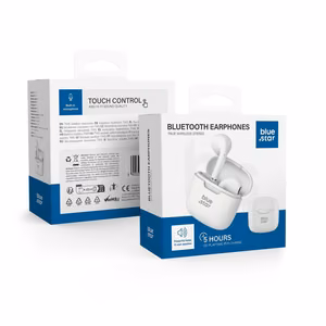 Wireless earbuds Blue Star FI7 TWS white