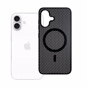 3mk COOLing Magnētiskais viedtālruņa apvalks Apple iPhone 16 Plus - melns