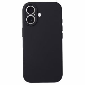 Silicone Lite viedtālruņa apvalks iPhone 17 melns