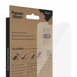 PanzerGlass Classic Fit antibakteriālais stikls iPhone 14 Plus / 13 Pro Max