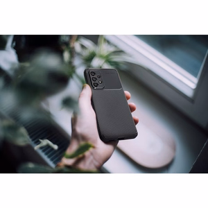 Korpuss priekš Samsung A57 5G Carbon Premium melns