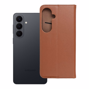 SMART PRO Book ādas futrālis priekš SAMSUNG S26 Plus brūns