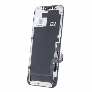 LCD displejs ar skārienekrānu iPhone 12 / iPhone 12 Pro Servisa komplekts + melns