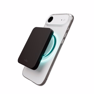 Puro Lite Mag TPU+PC magnētiskais viedtālruņa apvalks iPhone 17 Air - caurspīdīgs ar melnu gredzenu