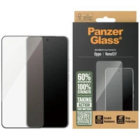 PanzerGlass īpaši plats rūdītais stikls ar melnu rāmi Oppo Reno13 F