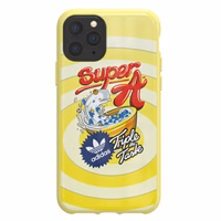 Adidas veidots apvalks BODEGA iPhone 11 Pro dzeltens/żółty 36343