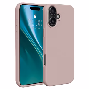 Etteri Silikona korpuss iPhone 16 Plus 6,7" gaiši rozā krāsā
