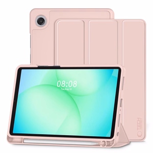 TechProtect SmartCase Pen maciņš Samsung Galaxy Tab A9+ / A11+ Plus 11.0 rozā