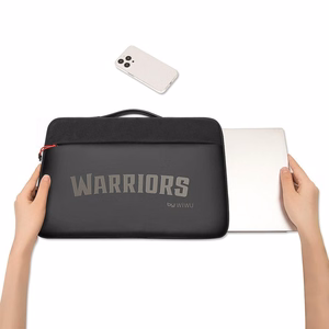 WiWU - Ūdensizturīgs portatīvā datora soma 14" Warriors klēpjdatora apvalks - melns